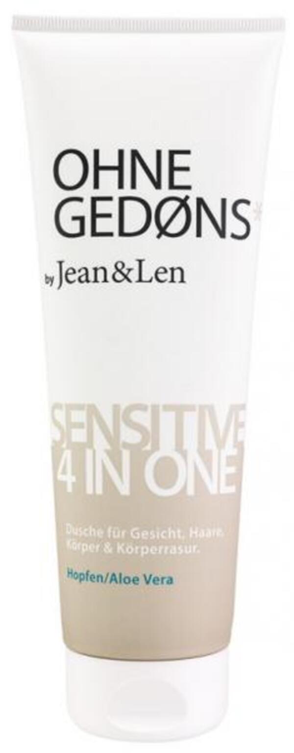 Bild 1 von Jean & Len Sensitive 4in1 Duschgel Hopfen & Aloe Vera für Männer