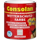 Bild 1 von Consolan Wetterschutzfarbe Delfingrau Seidenglänzend 2,5 l