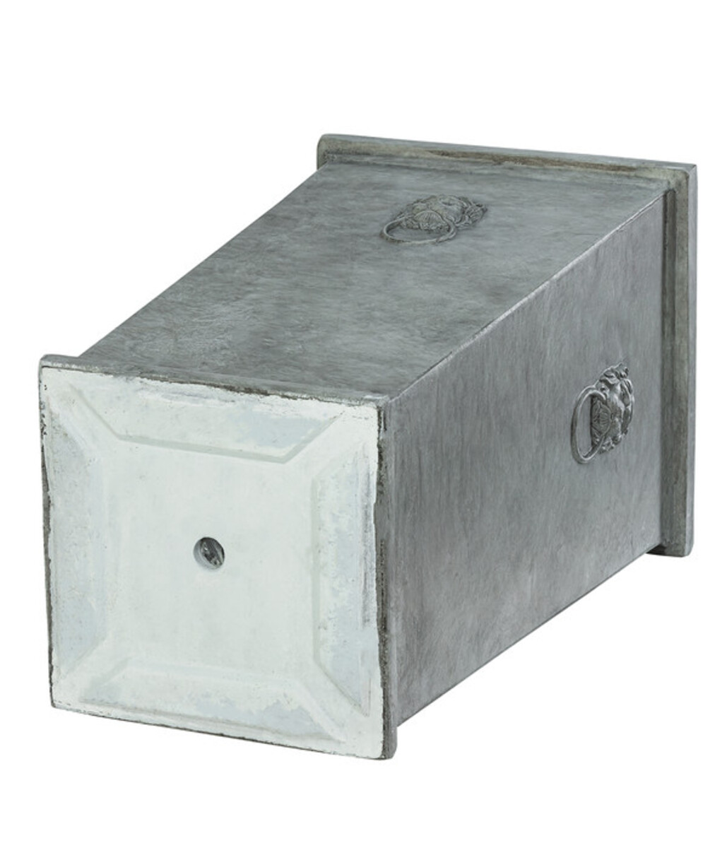 Bild 2 von Dehner Leichtbeton-Topf Windsor, eckig, grau