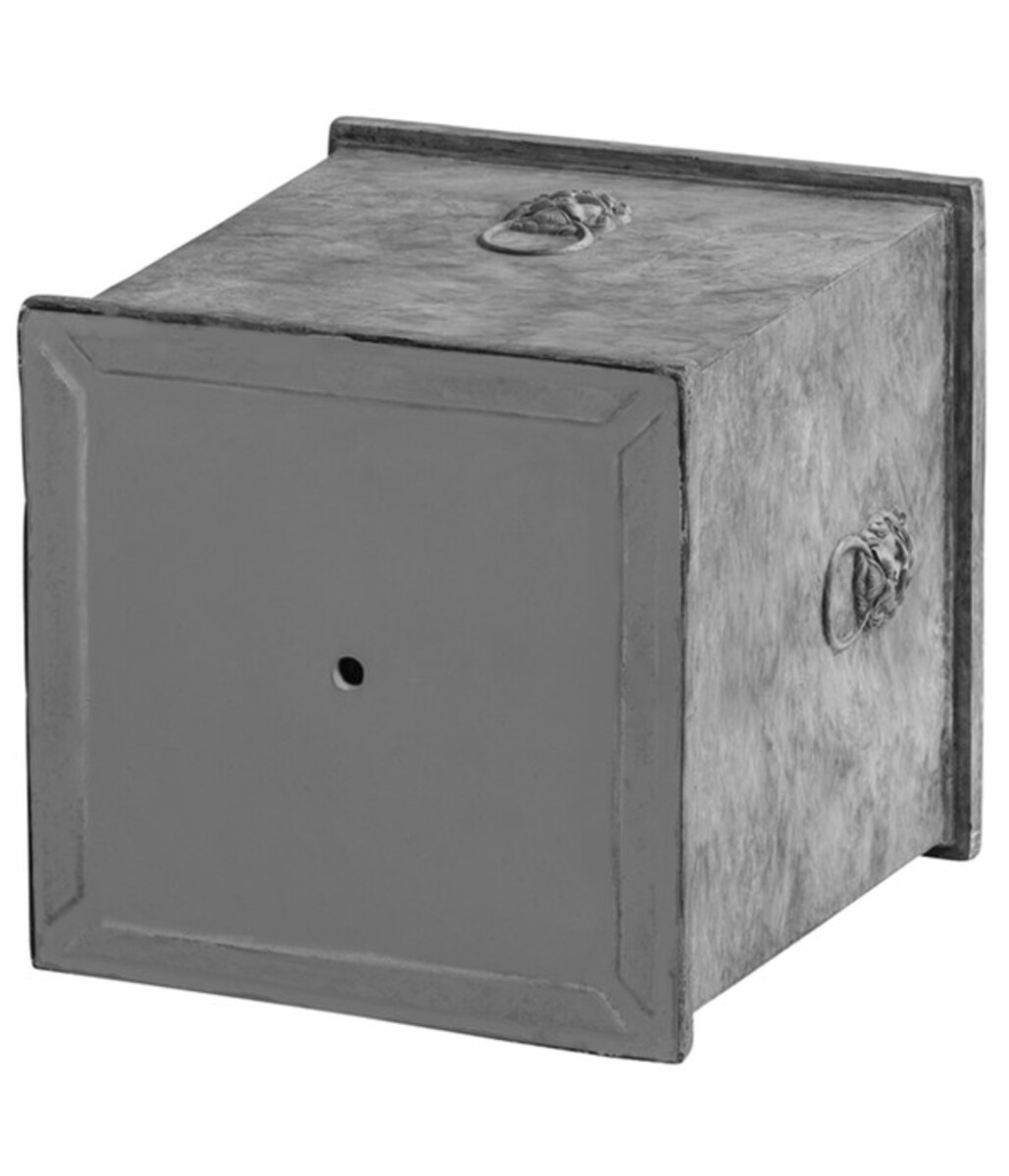 Bild 3 von Dehner Leichtbeton-Topf Windsor, quadratisch, grau