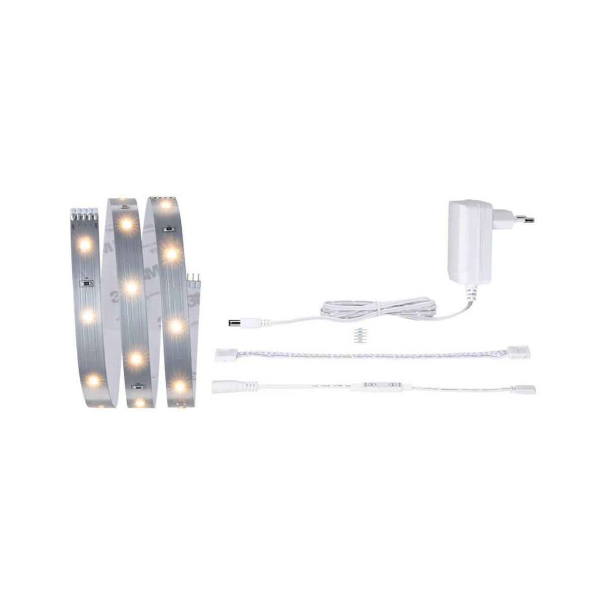 Bild 1 von Paulmann Led-Strip, Silber, Kunststoff, 100 cm, Lampen & Leuchten, Innenbeleuchtung, Dekoleuchten, Led-streifen