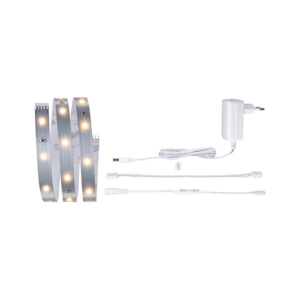 Bild 1 von Paulmann Led-Strip, Silber, Kunststoff, 100 cm, Lampen & Leuchten, Innenbeleuchtung, Dekoleuchten, Led-streifen