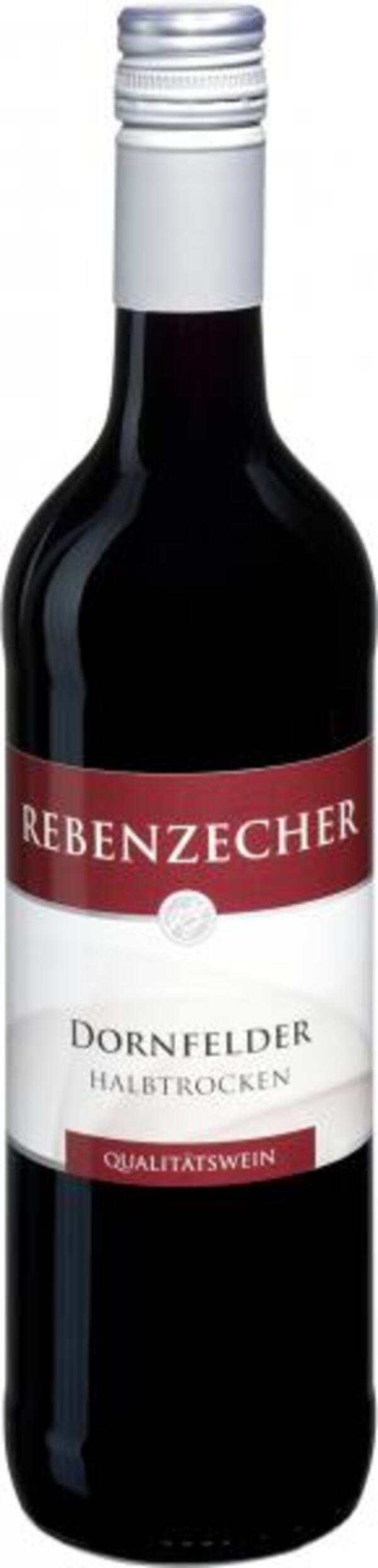 Bild 1 von Rebenzecher Dornfelder Rotwein halbtrocken