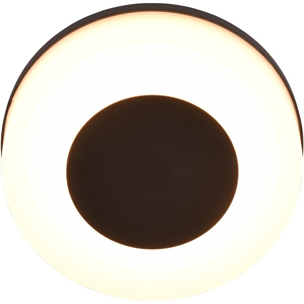 Bild 3 von Reality LED-Außenleuchte Morena Schwarz-Weiß Ø 25 cm x 8 cm