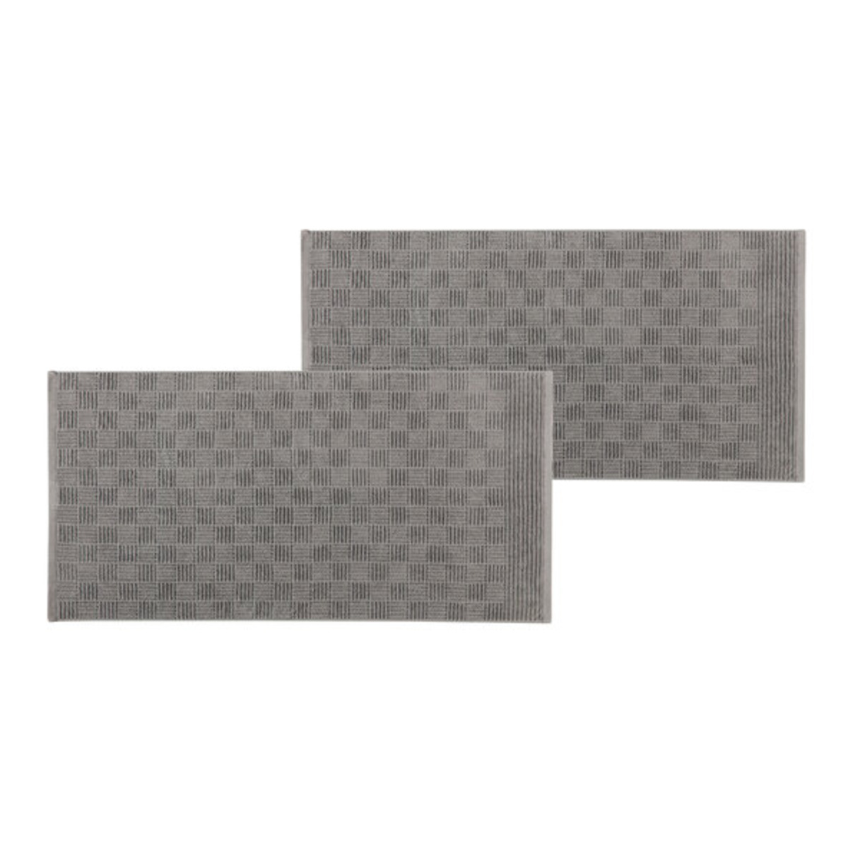 Bild 1 von Geo Frottierserie Duschtuch, 2er Set, anthrazit