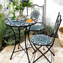 Bild 1 von AXI Outdoor Living Bistroset Amélie Mosaik multicolor Metall B/H/L: ca. 60x92x60 cm