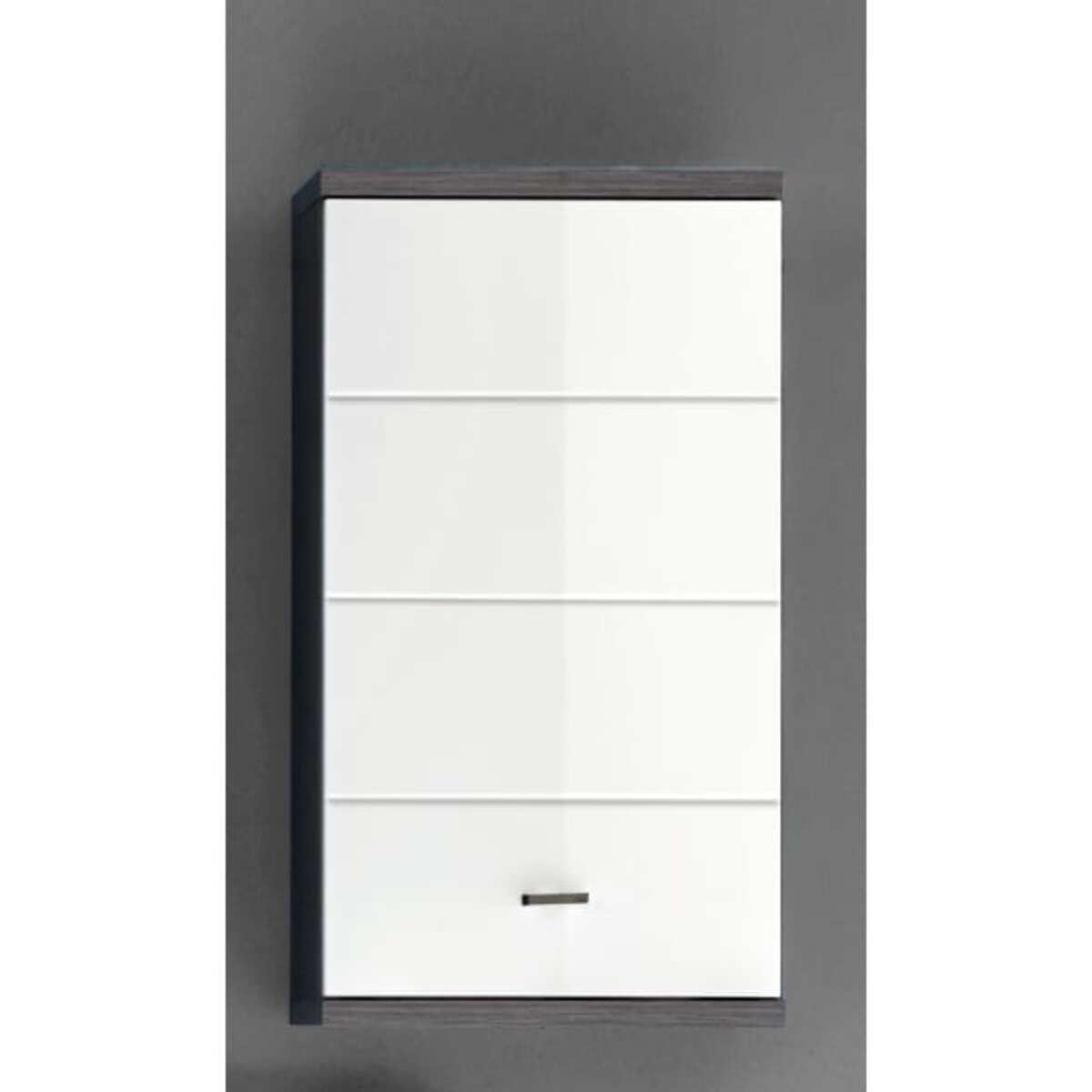 Bild 1 von Hängeschrank Pool Weiß/Betonoptik ca. 38 x 71 x 23 cm