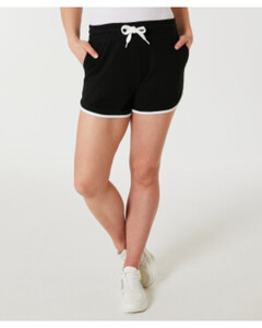 Lässige Sport-Shorts, Ergeenomixx, elastischer Bund, schwarz