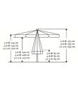 Bild 4 von Schneider Gastro Sonnenschirm Quadro, quadratisch, ca. B300/T300 cm