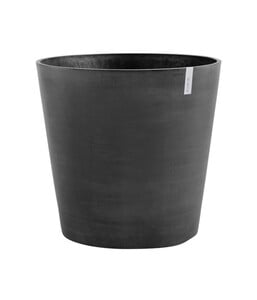 Ecopots Kunststoff-Topf Amsterdam mit Rollen, rund