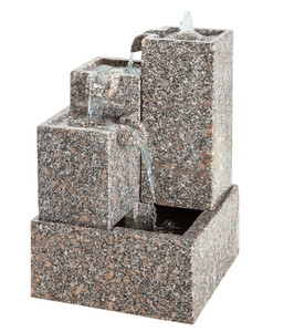 Dehner Granit-Gartenbrunnen Cascada, ca. B43/H65/T43 cm