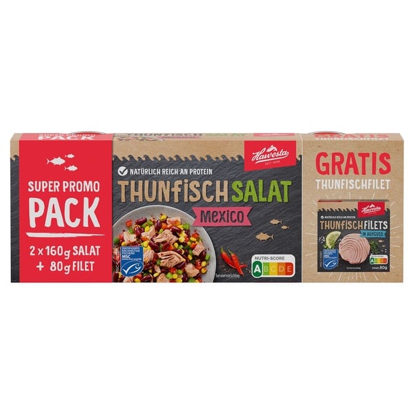 Bild 1 von HAWESTA 2 x Thunfischsalate + Gratis-Thunfisch 400 g