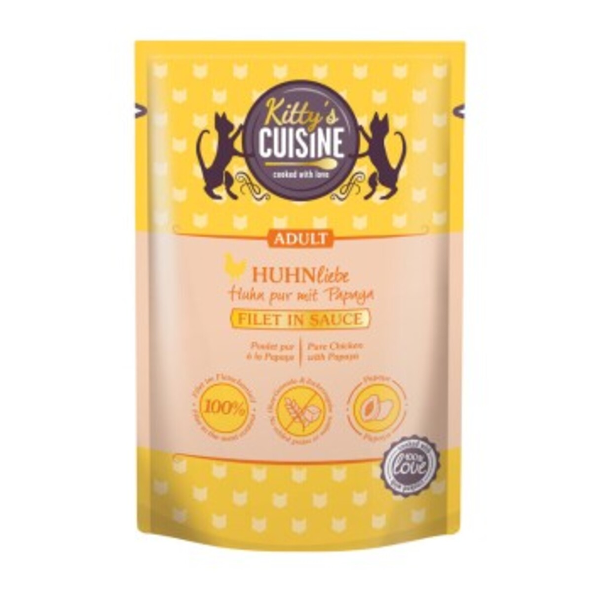 Bild 1 von Kitty´s Cuisine 12x70g Huhn Papaya