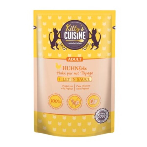 Bild 1 von Kitty´s Cuisine 12x70g Huhn Papaya