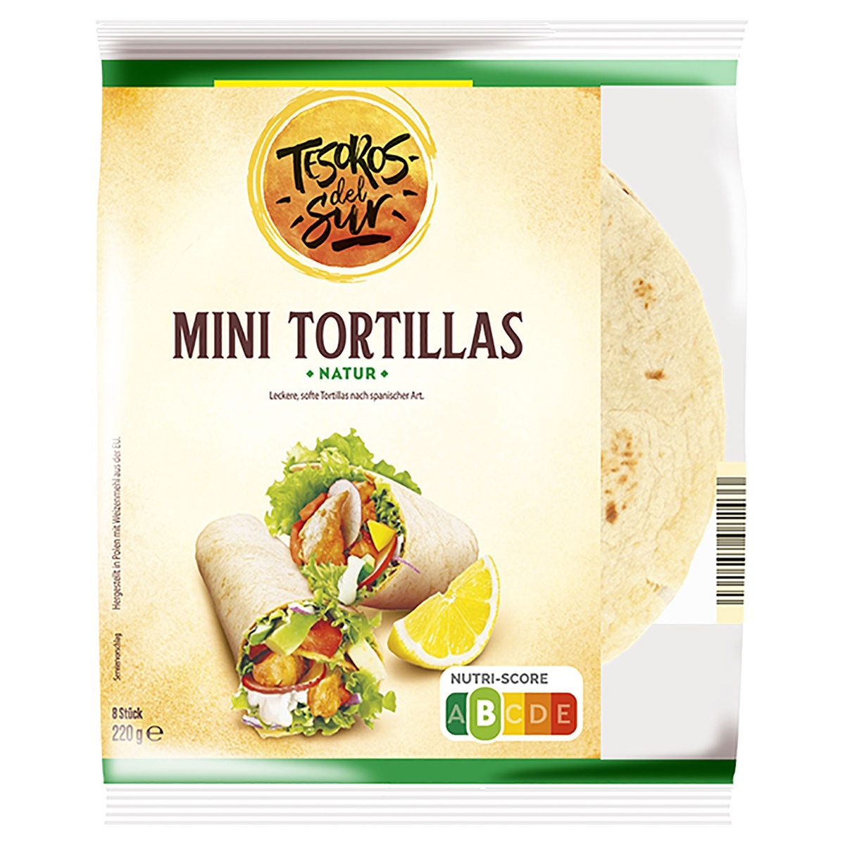 Bild 2 von TESOROS DEL SUR Mini-Tortillas 220 g