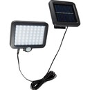 Bild 2 von Solar-LED-Außenstrahler PIR-Sensor Schwarz 15 cm x 2,5 cm x 13 cm