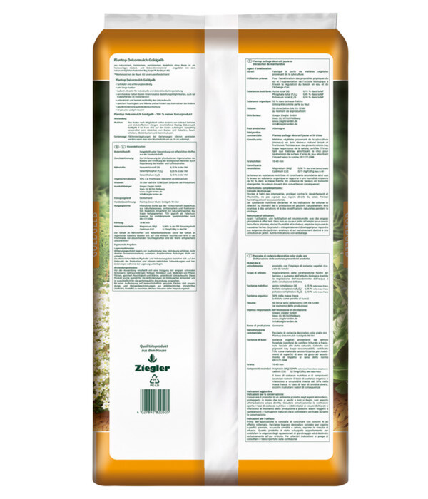 Bild 2 von Ziegler Plantop Rindendekor gelb, 50 l