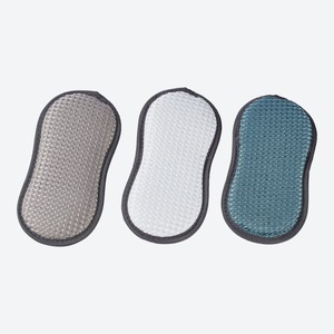 Reinigungs-Pads, ca. 18x9x2cm, 3er-Pack, Gray