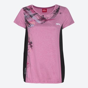 Slazenger-Damen-Funktions-T-Shirt, Light-rose