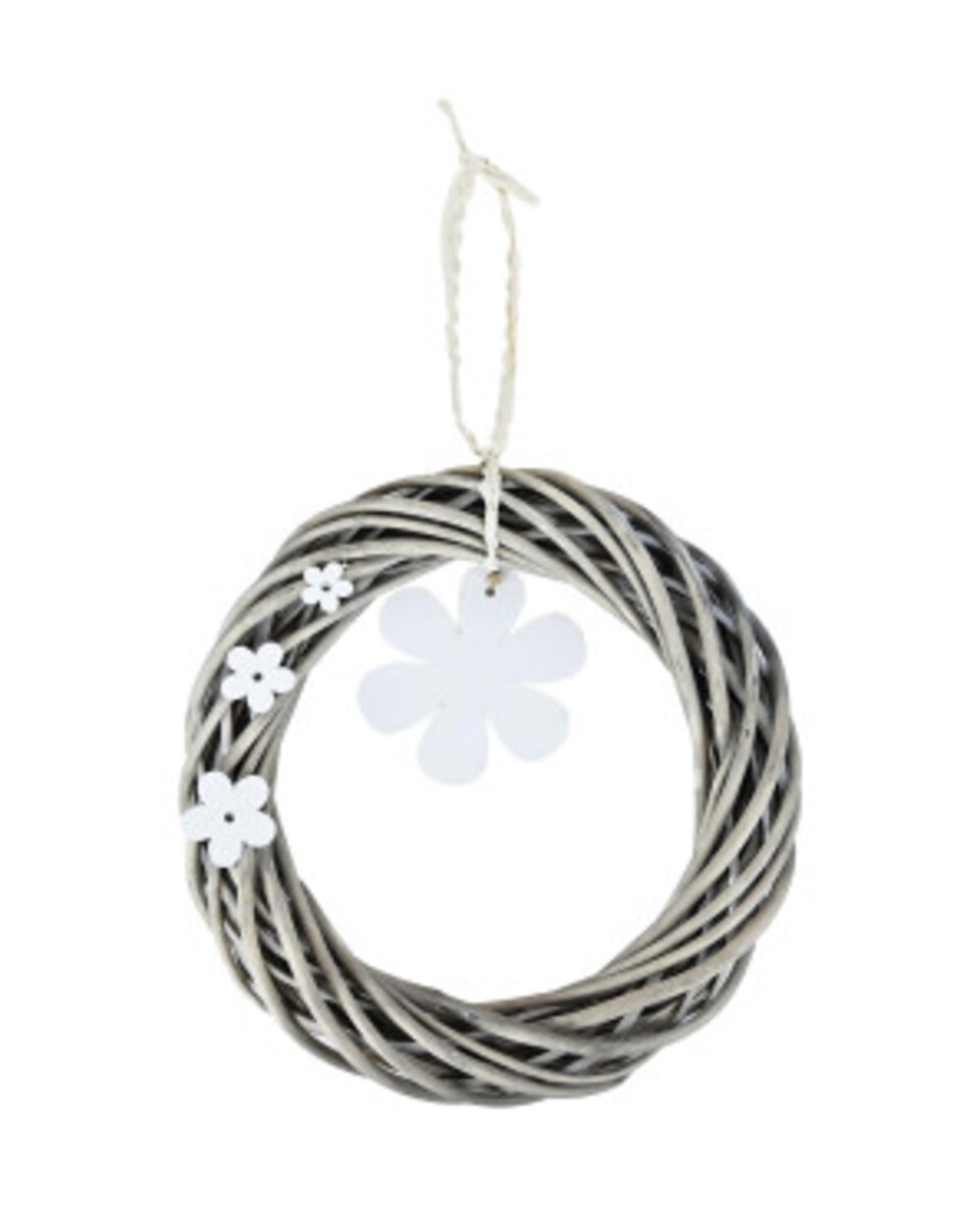 Bild 1 von Deko-Kranz aus Weide, Ø ca. 32 cm, grau