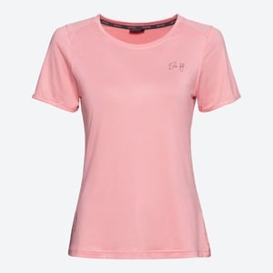 Damen-Funktions-T-Shirt mit elegantem Druck, Rose