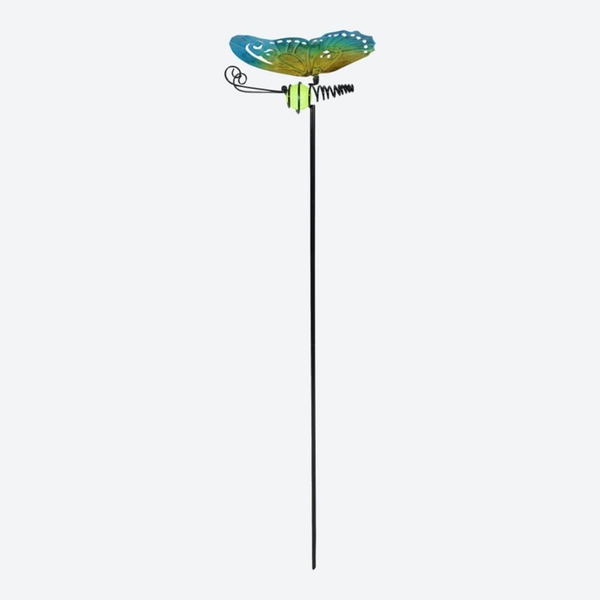 Bild 1 von Gartenstecker in Schmetterlings-Design, ca. 15x2x70cm, Blue