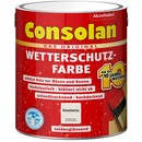 Bild 1 von Consolan Wetterschutzfarbe Kieselweiß Seidenglänzend 2,5 l