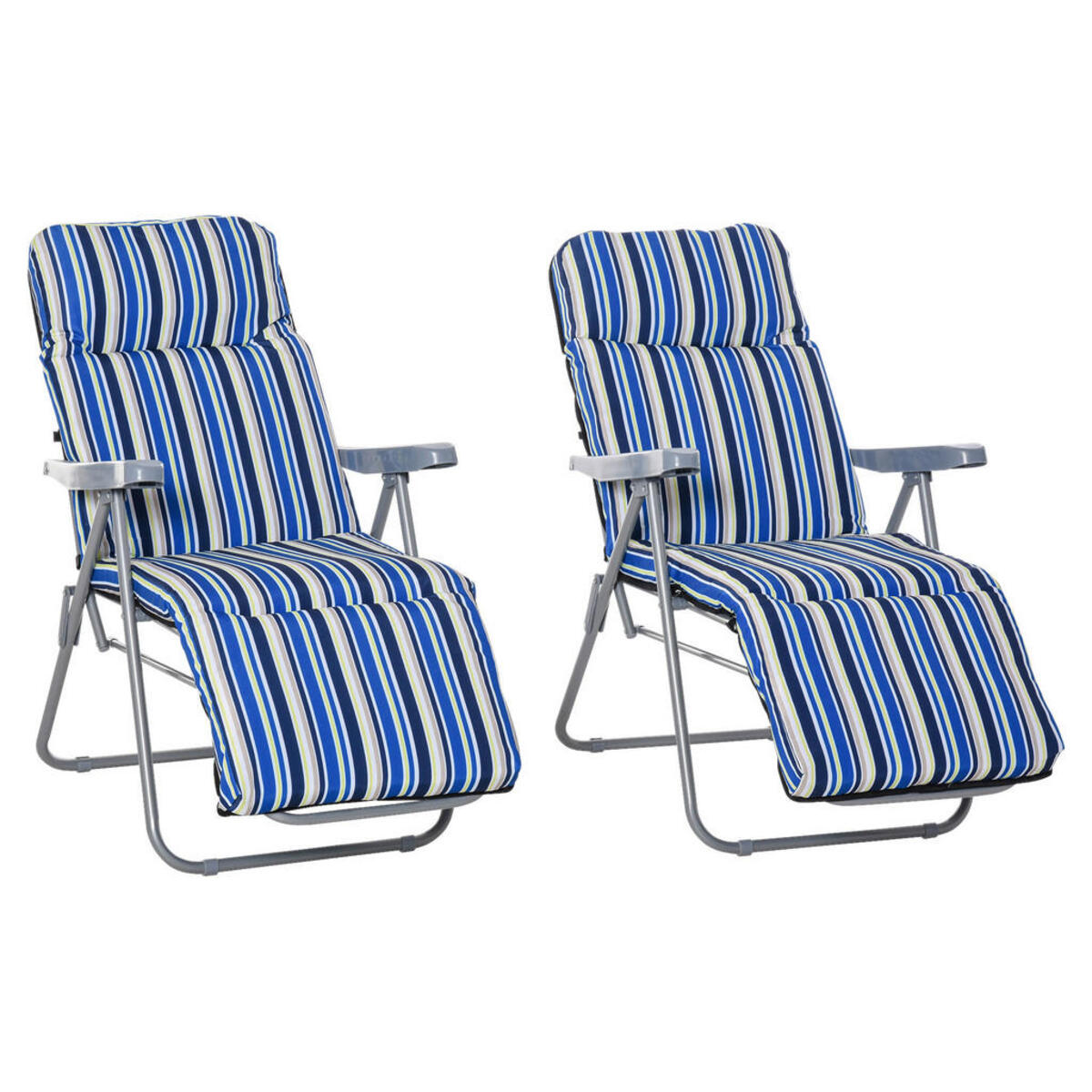 Bild 1 von Outsunny Liegestuhl Set