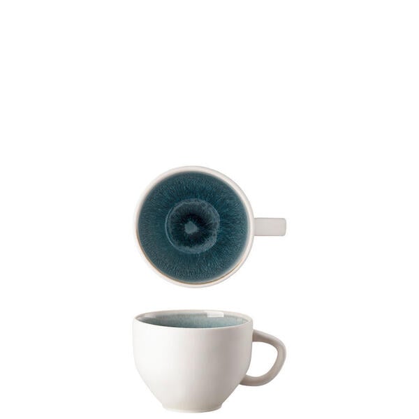 Bild 1 von Rosenthal Kaffeetasse Junto, Blau, Keramik, 330 ml, 9.8x7.3x12.6 cm, Kaffee & Tee, Tassen, Kaffeetassen