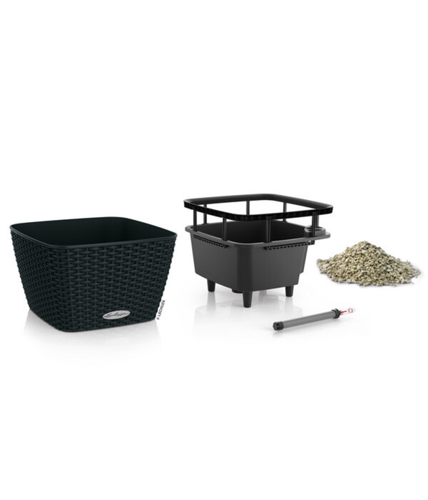 Bild 2 von LECHUZA® Kunststoff-Topf Bacino Cottage inkl. Pflanzeinsatz, konisch, ca. B31/H19,5/T31 cm