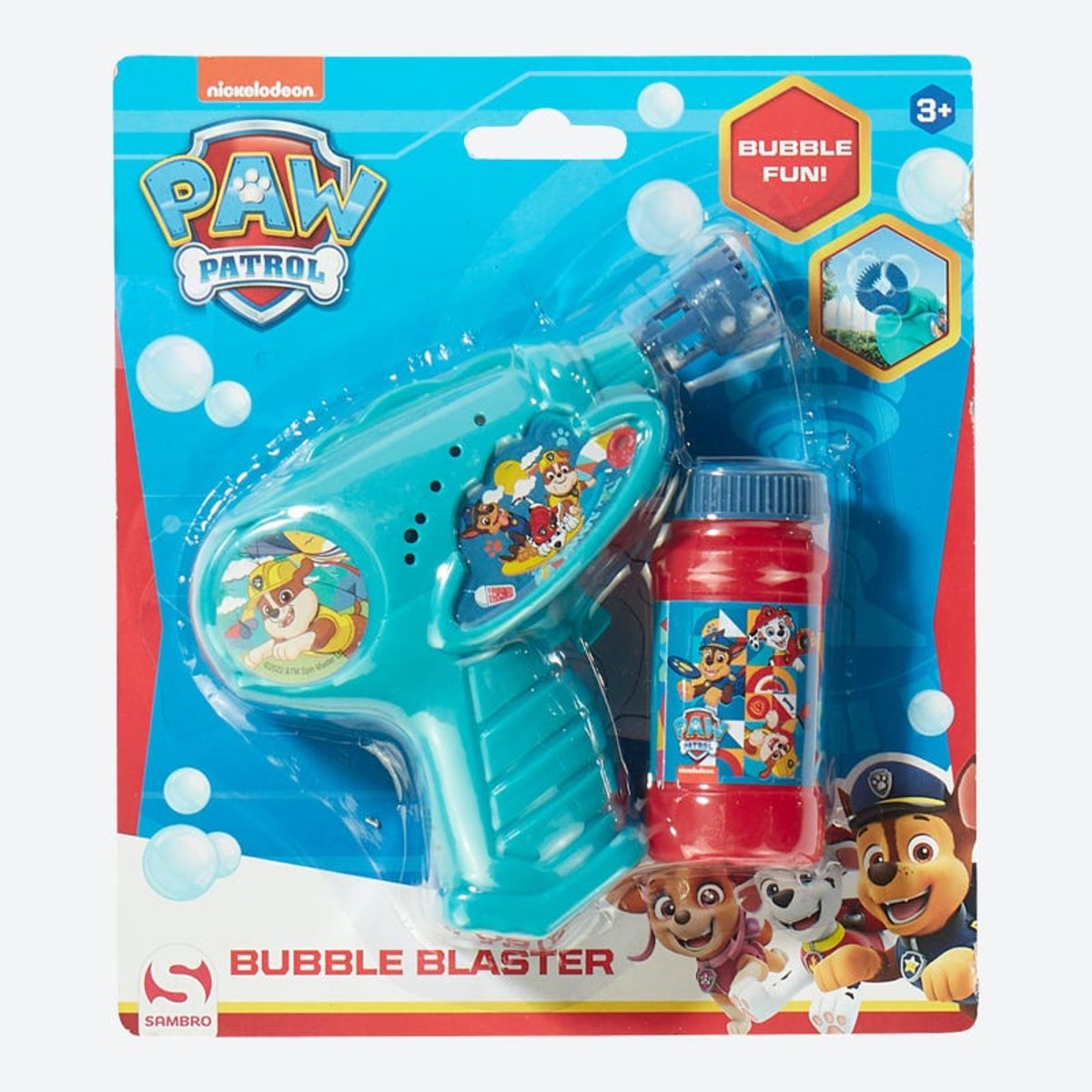 Bild 1 von Seifenblasen-Kanone, ca. 15cm, 2-teilig, Turquoise