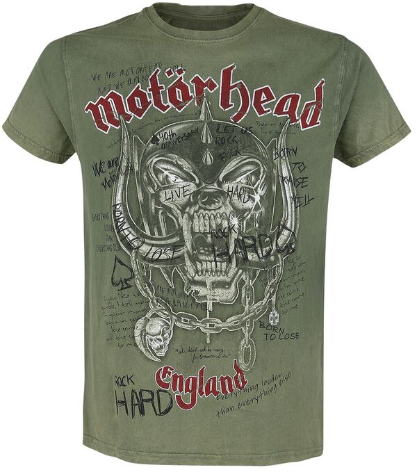 Bild 1 von Motörhead Quotes T-Shirt khaki