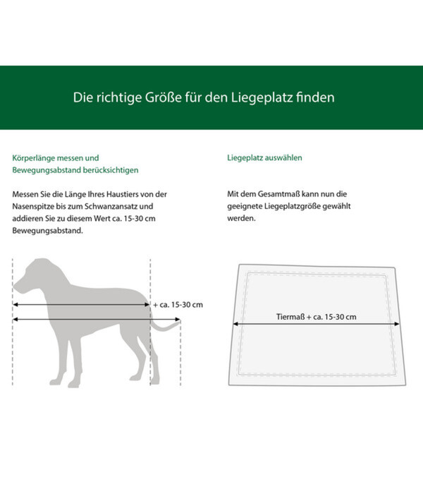 Bild 4 von Dehner Lieblinge Kuscheldecke Grizzly, rechteckig, grau/weiß, ca. B80/H11/T60 cm