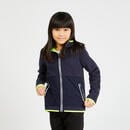 Bild 1 von Fleecejacke Segeln Kinder Sailing 500 warm wendbar marineblau/neongelb Blau|gelb