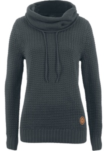 Rollkragenpullover mit Kordeln, 32/34