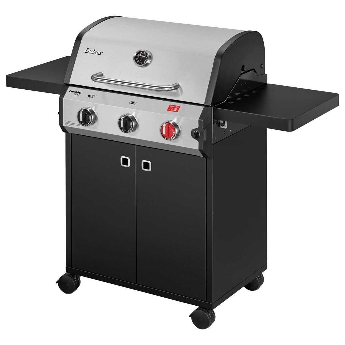 Bild 1 von Enders Gasgrill Chicago Next 3 Brenner R Turbo Schwarz-Edelstahl