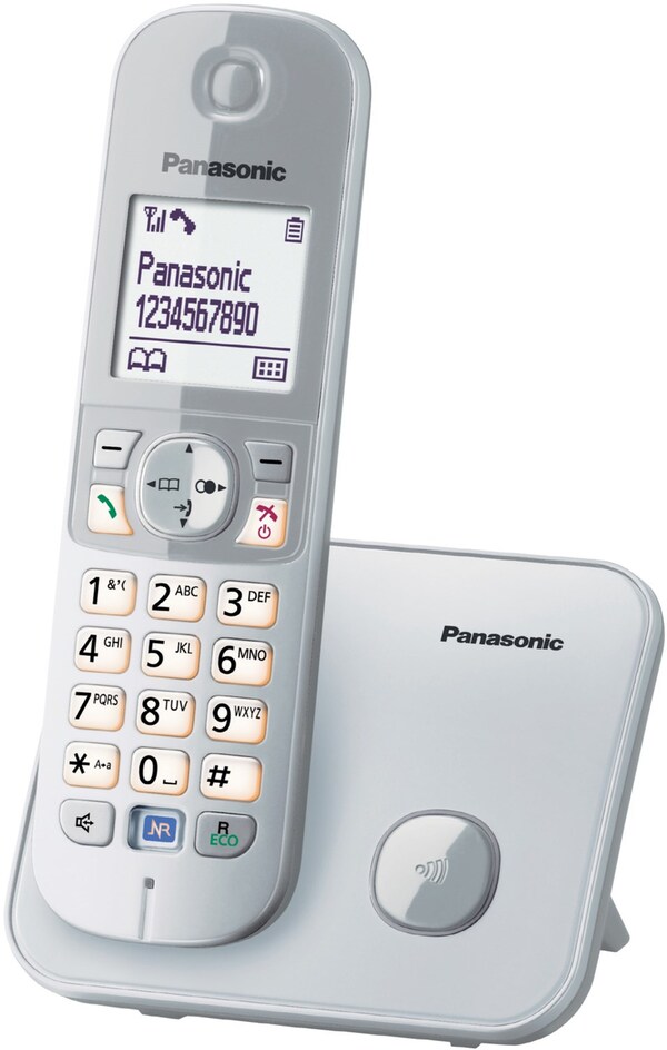 Bild 1 von Panasonic KX-TG6811GS Schnurlostelefon perlsilber