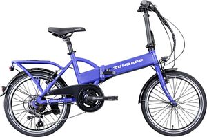 Zündapp E-Bike Faltrad Z101 20 Zoll blau 6-Gang 270 Wh RH37
