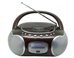 soundmaster SCD4200BR CD/Radio-System braun