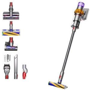 Dyson V15 Detect Absolute Akku-Stielsauger nickel satin gelb/glanz nickel