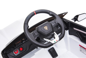 JAMARA-460623-Ride-on Lamborghini Urus weiß 2,4GHz 12V