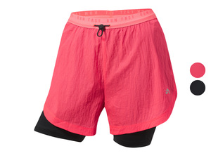 CRIVIT Damen Funktionsshorts mit Innenhose