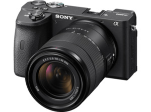 SONY Alpha 6600 Kit (ILCE-6600M) Systemkamera 24.2 Megapixel mit Objektiv 18-135 mm , 7.5 cm Display   Touchscreen, WLAN