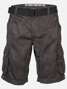 Herren Cargoshorts im Used Look
                 
                                                        Grau