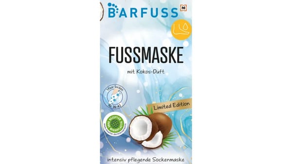 Bild 1 von BARFUSS Fussmaske Kokos