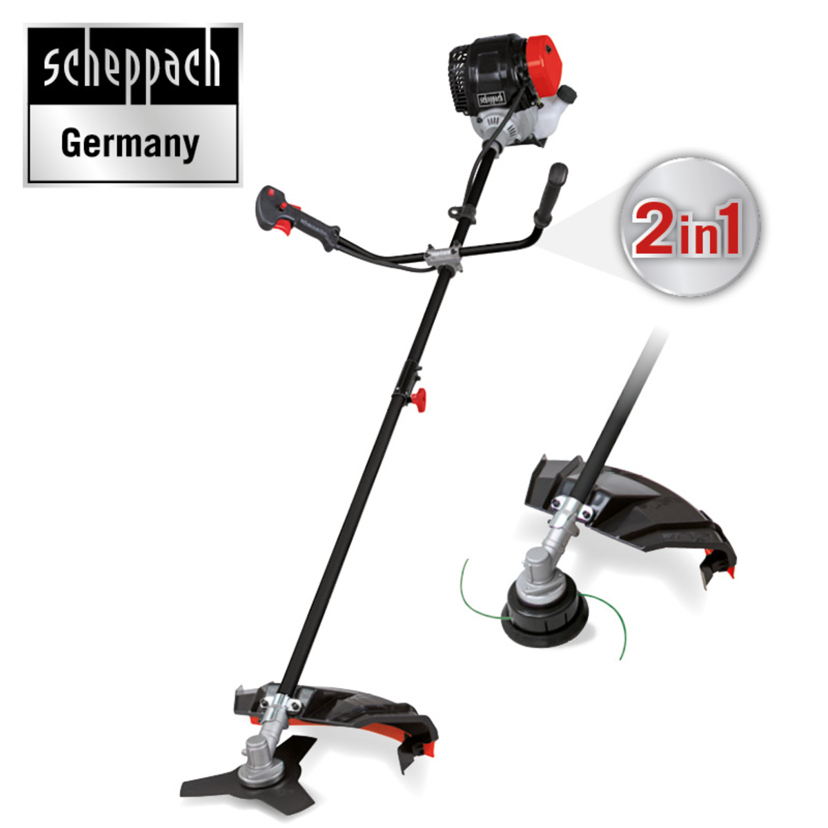 Bild 4 von Scheppach 4-Takt Benzin-Motorsense PBC32TC4 SE