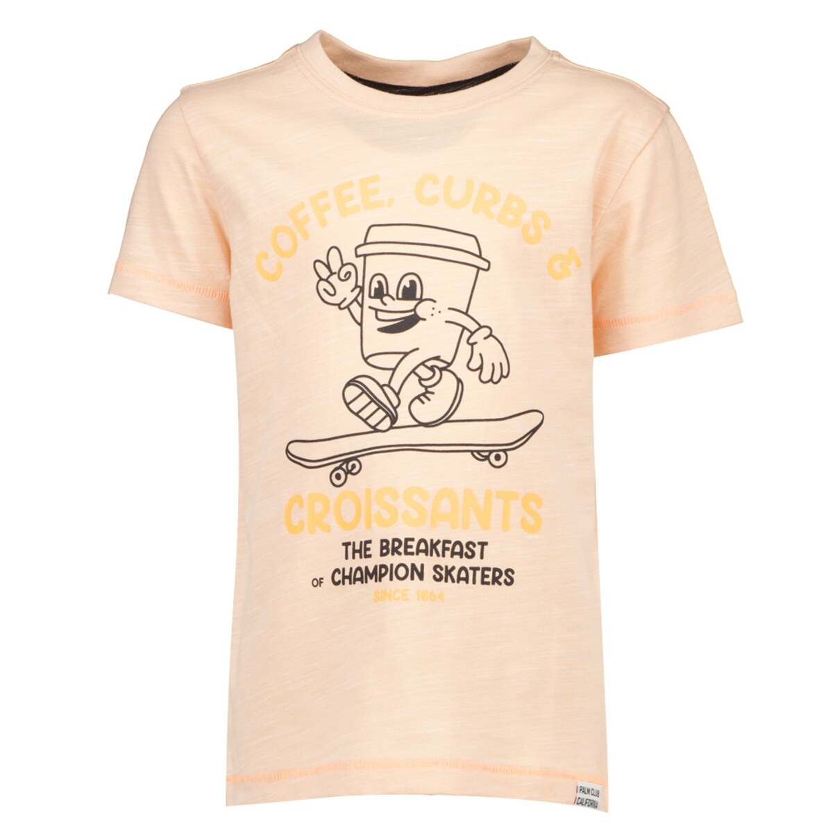 Bild 1 von Jungen-T-Shirt Kurze Ärmel, Lachsfarbe, 110/116