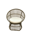 Bild 4 von Happy Home 3 tlg. Garten Set mit Sitzkissen HGS49-BEI in Rattan Beige