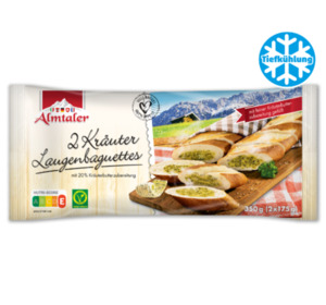 ALMTALER Kräuter-Laugenbaguettes*