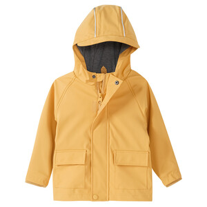 Baby Regenjacke mit Beschichtung GELB